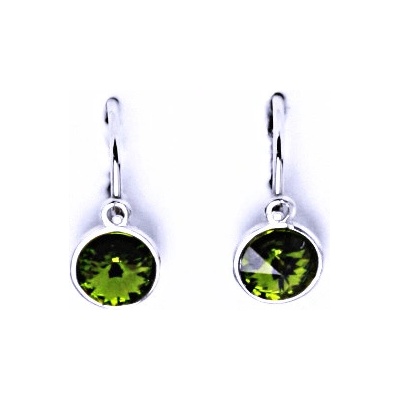 Čištín dětské s krystalem Swarovski Olivín NK 1336