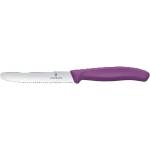 Victorinox Нож за домати Swiss Classic 11см, назъбено острие, лилав (6.7835.C1)