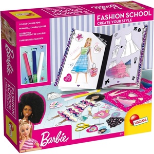 Lisciani Творчески комплект Lisciani - Barbie, Модно училище (LI86023)