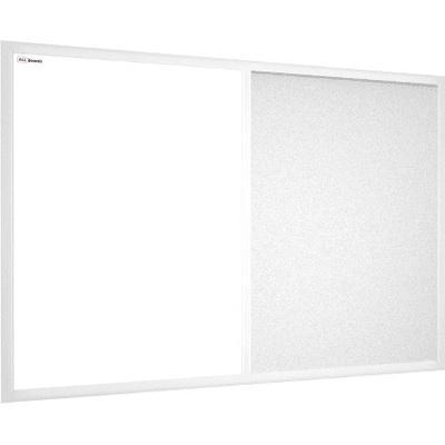 Allboards Allboards,Tabule COMBI - bílý korek a magnetická bílá 60 x 40 s
