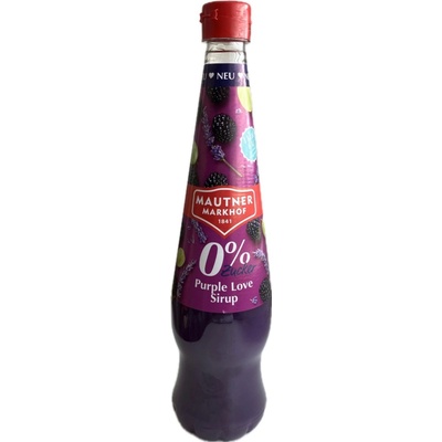 Mautner Markhof Sirup 0% cukor Fialová láska 0,7 l