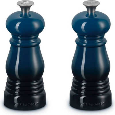 Le Creuset Комплект мелнички за черен пипер и сол 11 см, комплект от 2 бр. , NUIT, пластмаса, Le Creuset (LECR44900111290000)