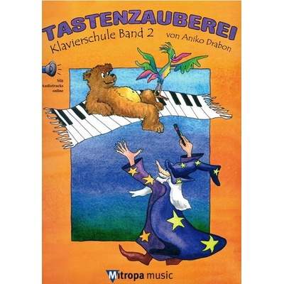 Tastenzauberei Klavierschule Band 2 + CD – Sleviste.cz