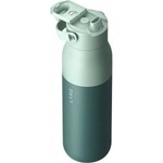 Mattel LARQ Bottle PureVis 2 - smart, self-cleaning filtering bottle, UV-C light 1L (eucalyptus green)