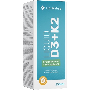 FutuNatura Liquid Vitamin D3 + K2 - 250 мл