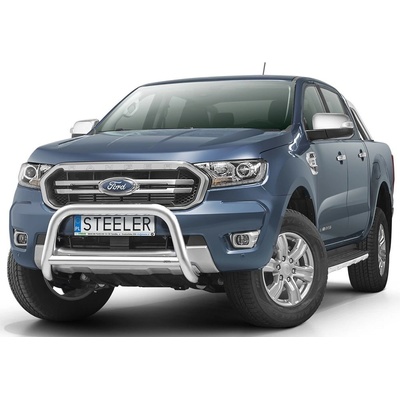 STEELER Predný ochranný rám nerez s EC homologáciou, Ford Ranger IV, 2019-