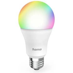 Hama Димираща смарт крушка RGBW WiFi-LED, E27, 9W, Matter, 176640 (176640)
