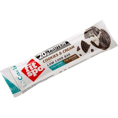 FIT SPO LoCarb Protein Bars | Keto Friendly [60 грама] Бисквити с крем