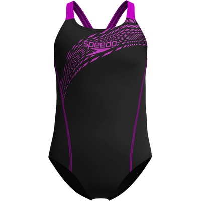 Speedo Цял бански girls medley logo medalist