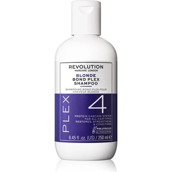 Image 1 of Revolution Beauty Plex Blonde No. 4 Bond Shampoo интензивен подхранващ шампоан за суха и увредена коса 250ml