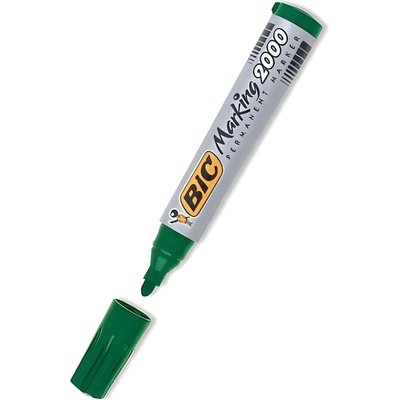 BIC Маркер перманентен bic 2000 объл Зелен