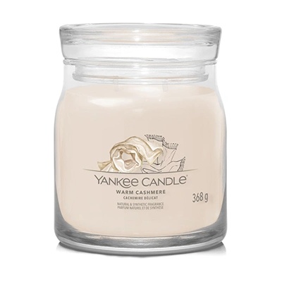 Yankee Candle Warm Cashmere типична свещ средна 368 гр