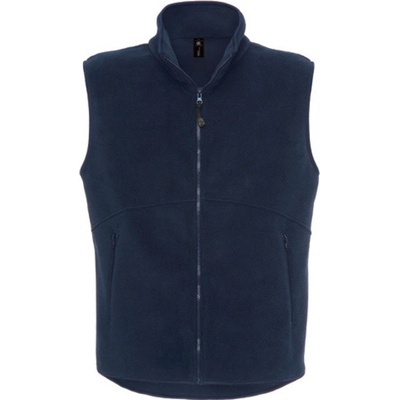B&C Unisex fleecová vesta FU705 Navy
