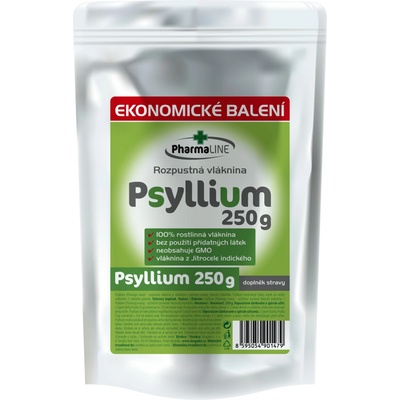 PharmaLINE Psyllium vláknina ekonomické balenie 250 g
