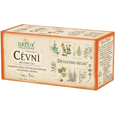 Grešík Bylinný čaj porciovaný Cievny 30 g