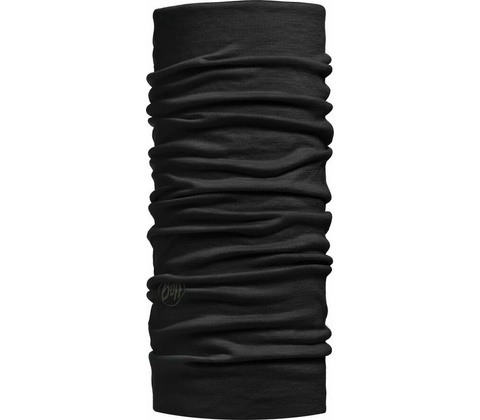 Buff LW Merino wool Solid Black