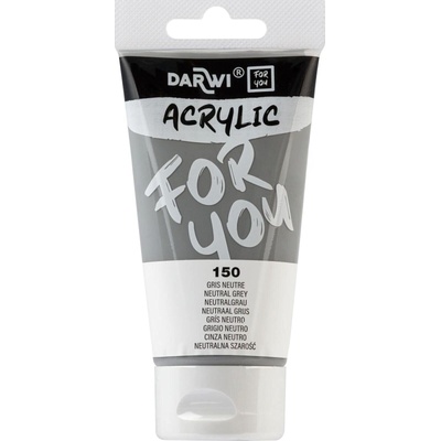 Darwi DFY АКРИЛНА боя Neutral Grey 75 ml 1 бр (DF5150075150C)