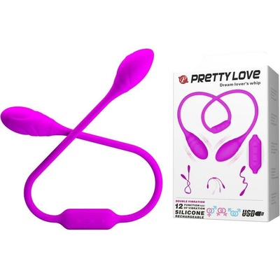 Pretty Love - bičík milenca snov, 12 vibračných funkcií Ohybný