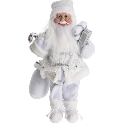Postavička Santa 57 cm biely
