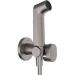 Hansgrohe - Смесител за биде с пулверизатор, черен хром 29232340 (29232340)