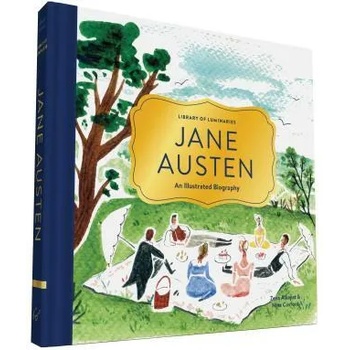 Image 1 of Library of Luminaries: Jane Austen: An Illustrated Biography | Zena Alkayat, Nina Cosford