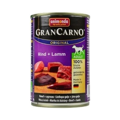 Animonda Gran Carno Adult hovězí & jehněčí 400 g