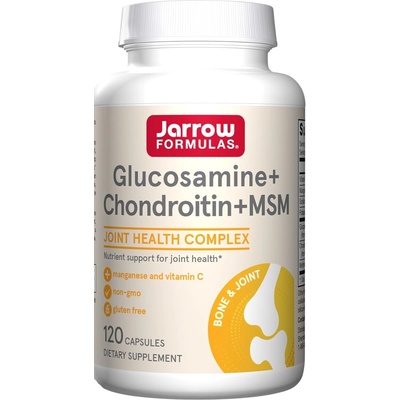 Jarrow Formulas Glucosamine Chondroitin MSM, 120 капсули, Jarrow Formulas (8373)