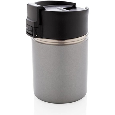 Makoris termohrnček s keramickým vnútrom 220 ml sivá