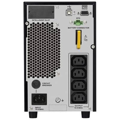 APC Easy UPS On-Line UPS tower AC 220/230/240V 1800Watt 2000VA 1-phase lead acid USB serial oc 4 PFC Europe BK RAL 7010 (SRV2KI-E)