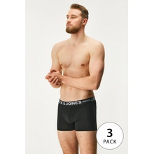 Jack & Jones pánske boxerky 12081832 čierne 3Pack