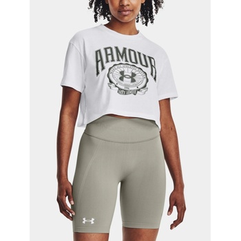 Under Armour Ua Collegiate Crest Crop Ss 1379402 Biela