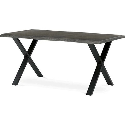 Autronic HT-F4316 GREY Jídelní stůl 160 x 90 cm mdf šedý dub Šedá