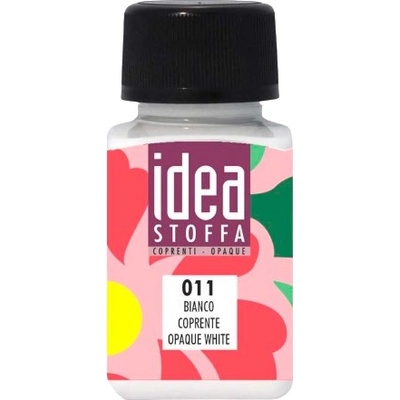 Maimeri Idea Stoffa farby na textil 011 opaque white 60 ml