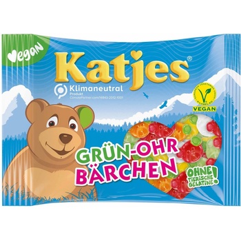 Katjes Grün-Ohr Bärchen gumové cukríky 200 g