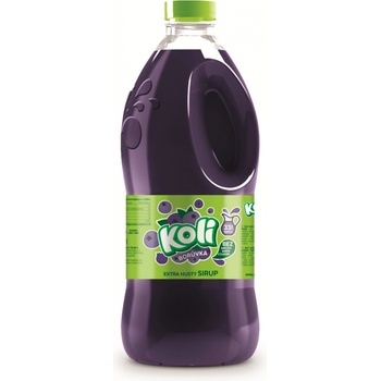 Koli sirup EXTRA hustý borůvka 3 l