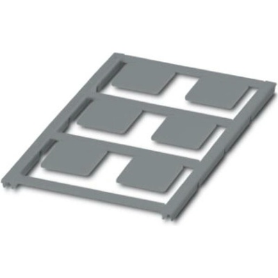 Phoenix Contact 0825465 UC-EMLP (22X22) SR značení přístrojů Druh montáže: nalepení Potisknutelná plocha: 22 x 22 mm stř