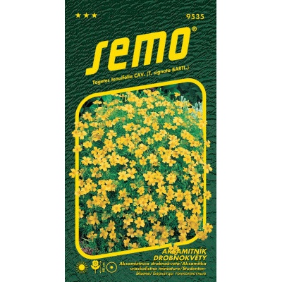 Semo Aksamietnica drobnokvetá - žltý 0,2 g