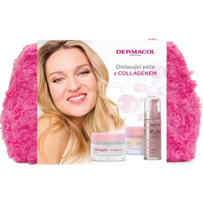 Dermacol Collagen Care denný krém 50 ml + nočný krém 50 ml + sérum 30 ml darčekové balenie