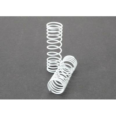 Traxxas Springs, front (white) (progressive rate) (2), TRX5857 (TRX5857)
