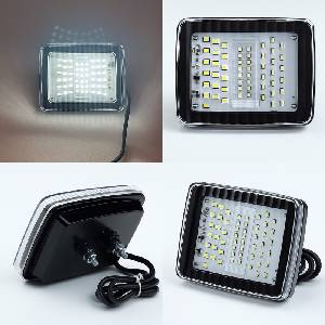  Led бяла задна светлина - габарит с 70 led диода, 12-24v
