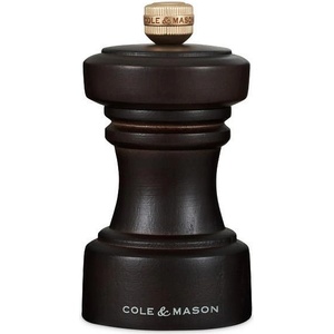 Cole & mason (Англия) Мелничка за сол COLE & MASON HOXTON - 10.4 см - цвят тъмен шоколад (Cole & Mason H 233054)