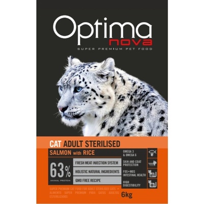 OPTIMAnova Cat Sterilised Salmon 6 kg