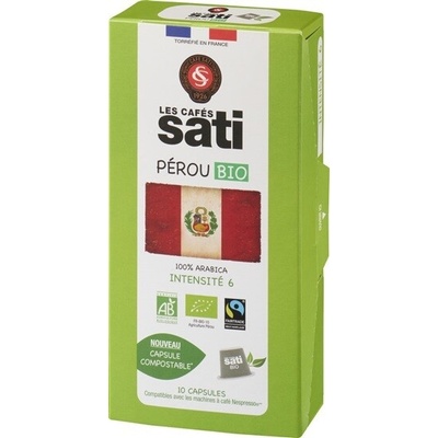Les Cafés Sati Peru Bio 10 ks