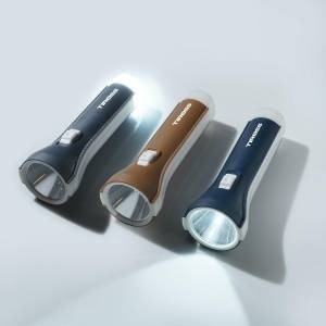 TIROSS BATTERY OPERATED FLASHLIGHT AA 1W LED 60lm+1 LED 35lm