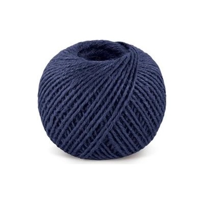 Bellatex Jutový motouz, špagát MODRÝ 2524/560, 200g, průměr 1,75mm, návin 130m
