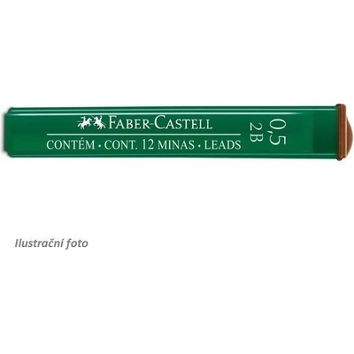 Faber-Castell Grafitové tuhy Mine Polymer 0,5 mm 2B 521502