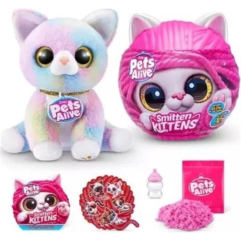 ZURU Pets Alive: Бархатни Котета - Изненадваща интерактивна котка (9541)