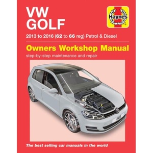 VW Golf petrol & diesel ('13-'16) 62 to 66 (2018)