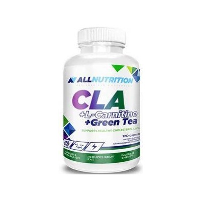 ALLNUTRITION Л-карнитин ALLNUTRITION CLA + L-Carnitine + Green Tea, 120 капсули, 4931
