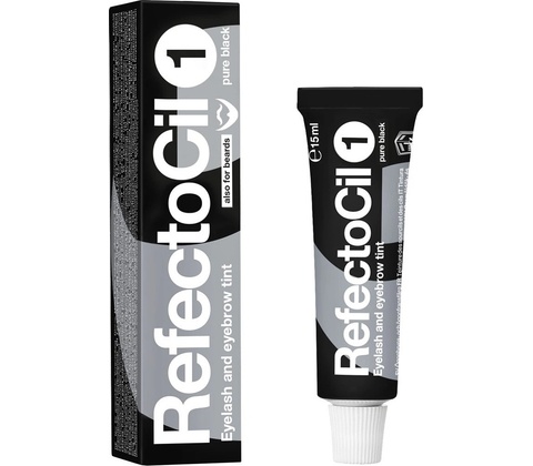 RefectoCil barva na řasy a obočí 1 černá 15 ml